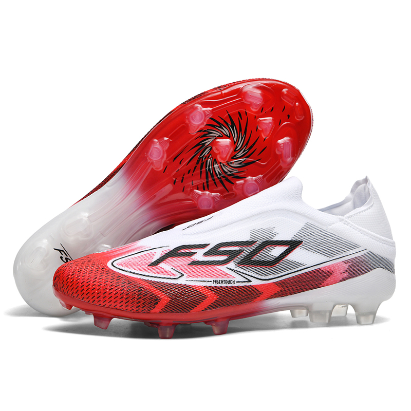 Sports Equipment For Boys - Мужские футбольные бутсы без шнурков F50