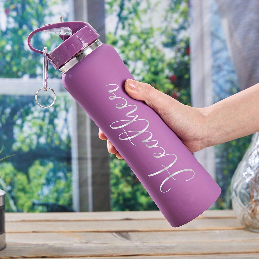 Sports Water Bottle Insulated - Персонализированная бутылка для воды из нержавеющей