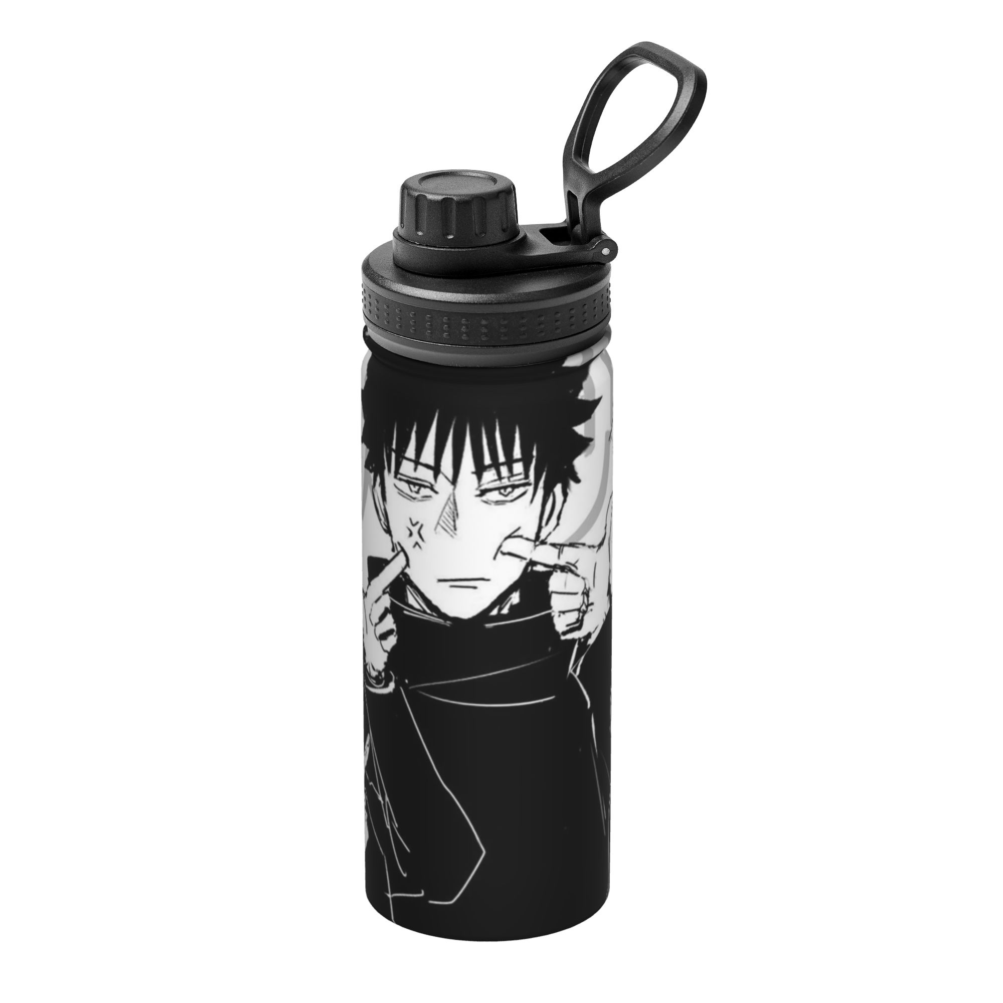 Sports Water Bottle Insulated - Термос Jujutsu Kaisen Team 18OZ, спортивная