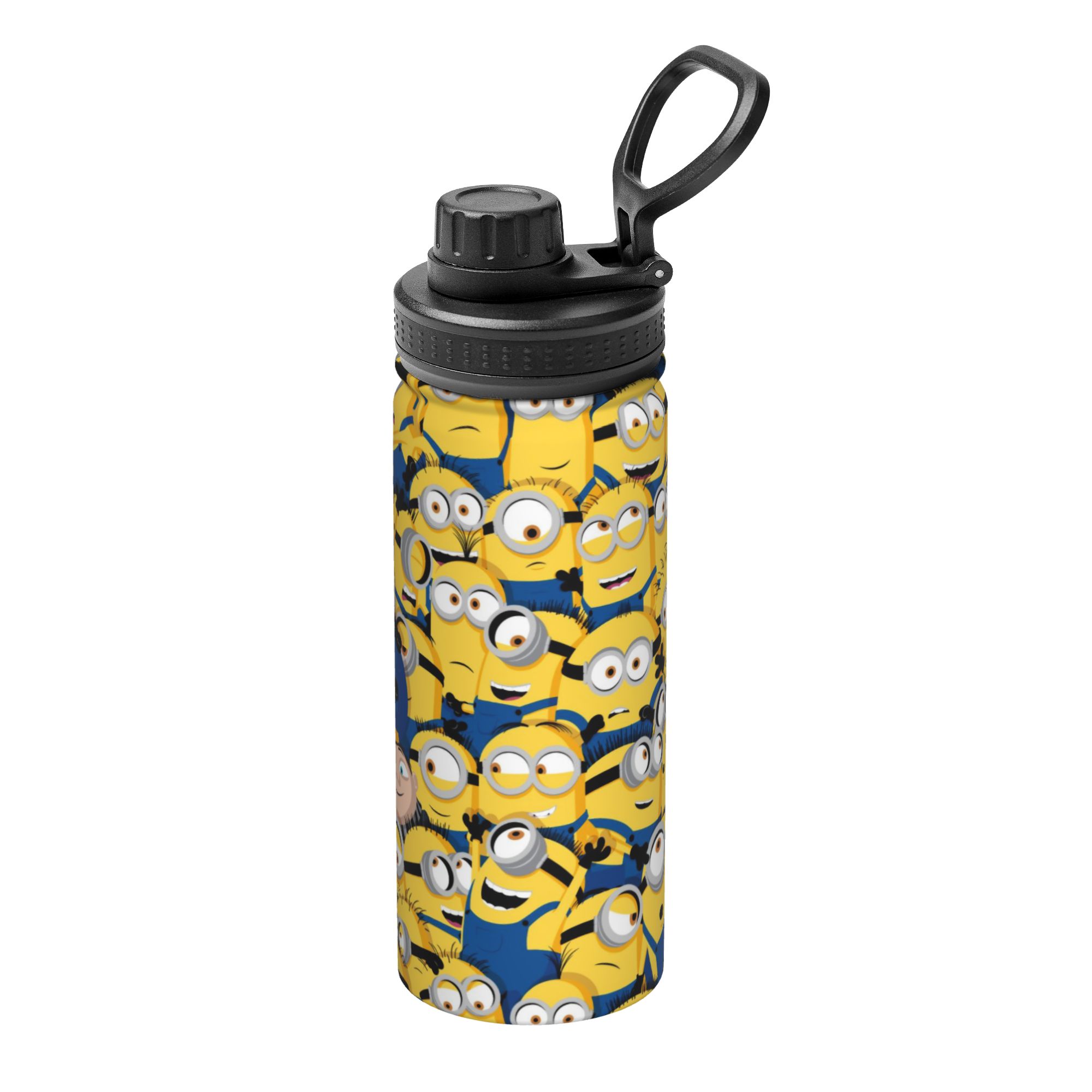 Sports Water Bottle Insulated - Термос-кружка для автомобиля с изображением мультяшных