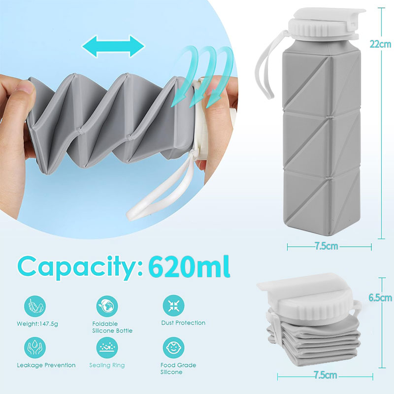 Складная бутылка для воды с со – обзор и цена Sports Water Bottle Insulated