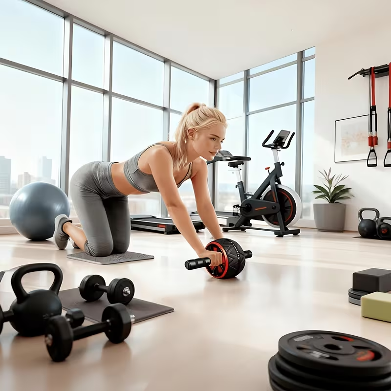Ролик для пресса и коврик для  – обзор и цена Sports Equipment At Home