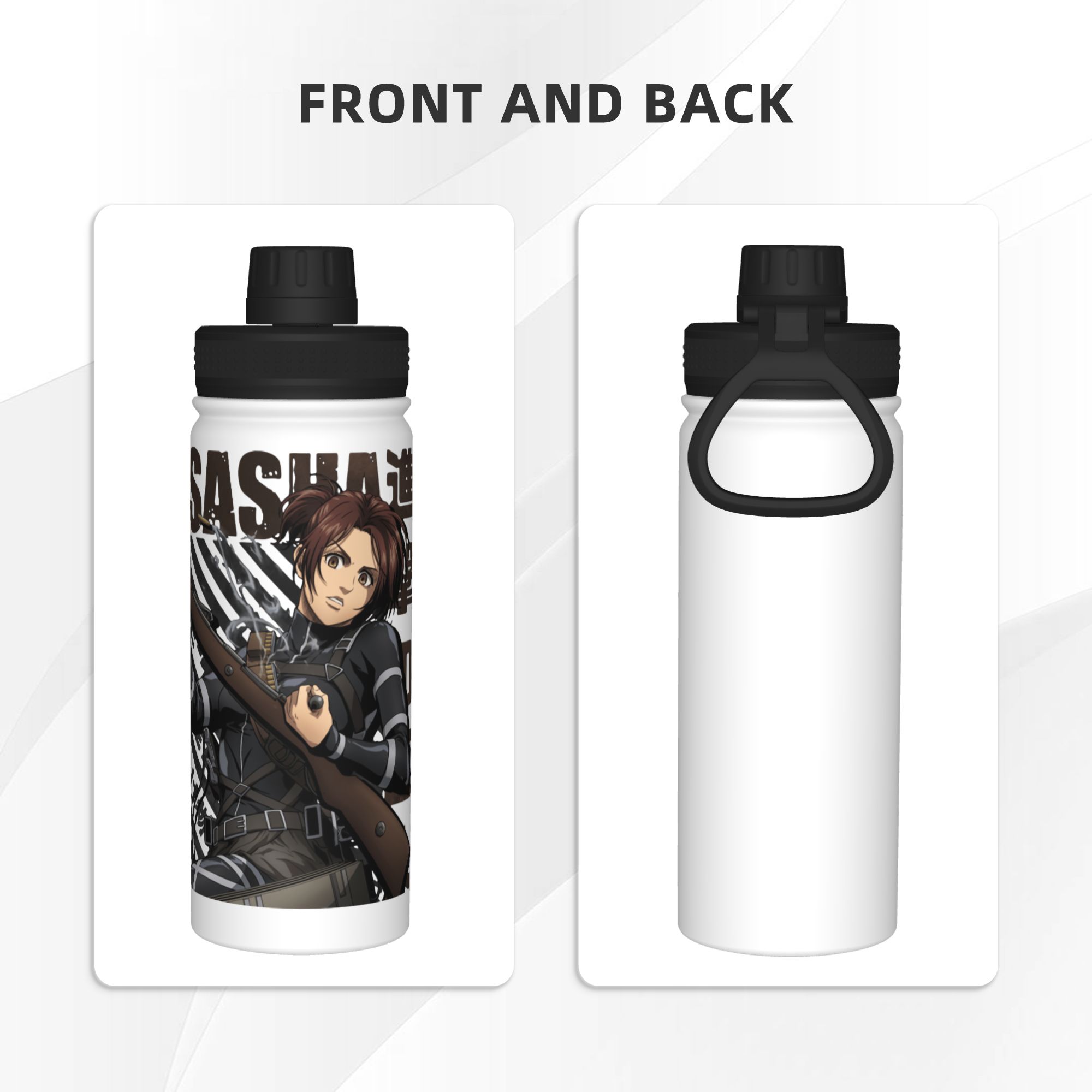 Термос-кружка Attack on Titan  – обзор и цена Sports Water Bottle Insulated