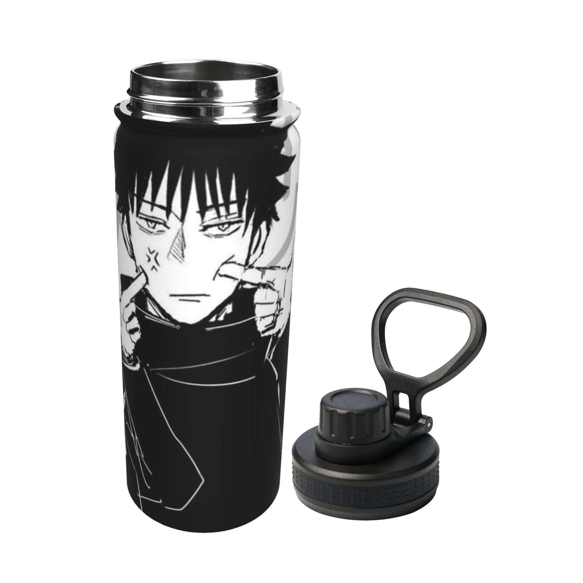 Термос Jujutsu Kaisen Team 18O – обзор и цена Sports Water Bottle Insulated