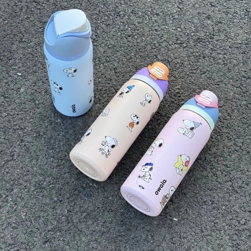 Термокружка в стиле Snopy объе – обзор и цена Sports Water Bottle Insulated