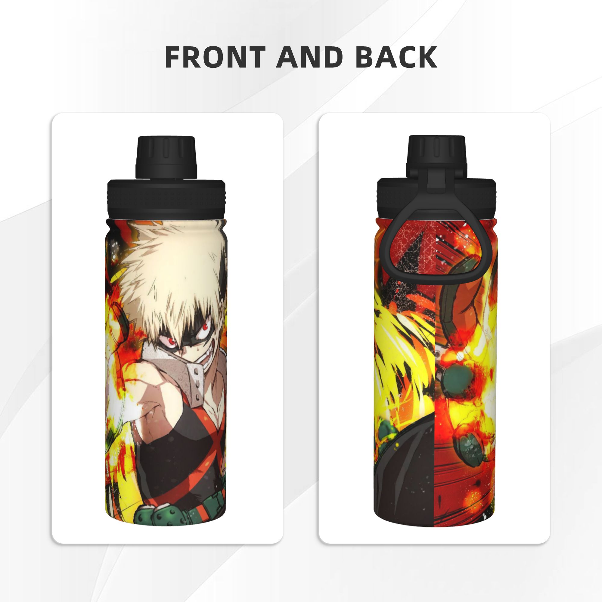 Термос-кружка My Hero Academia – обзор и цена Sports Water Bottle Insulated