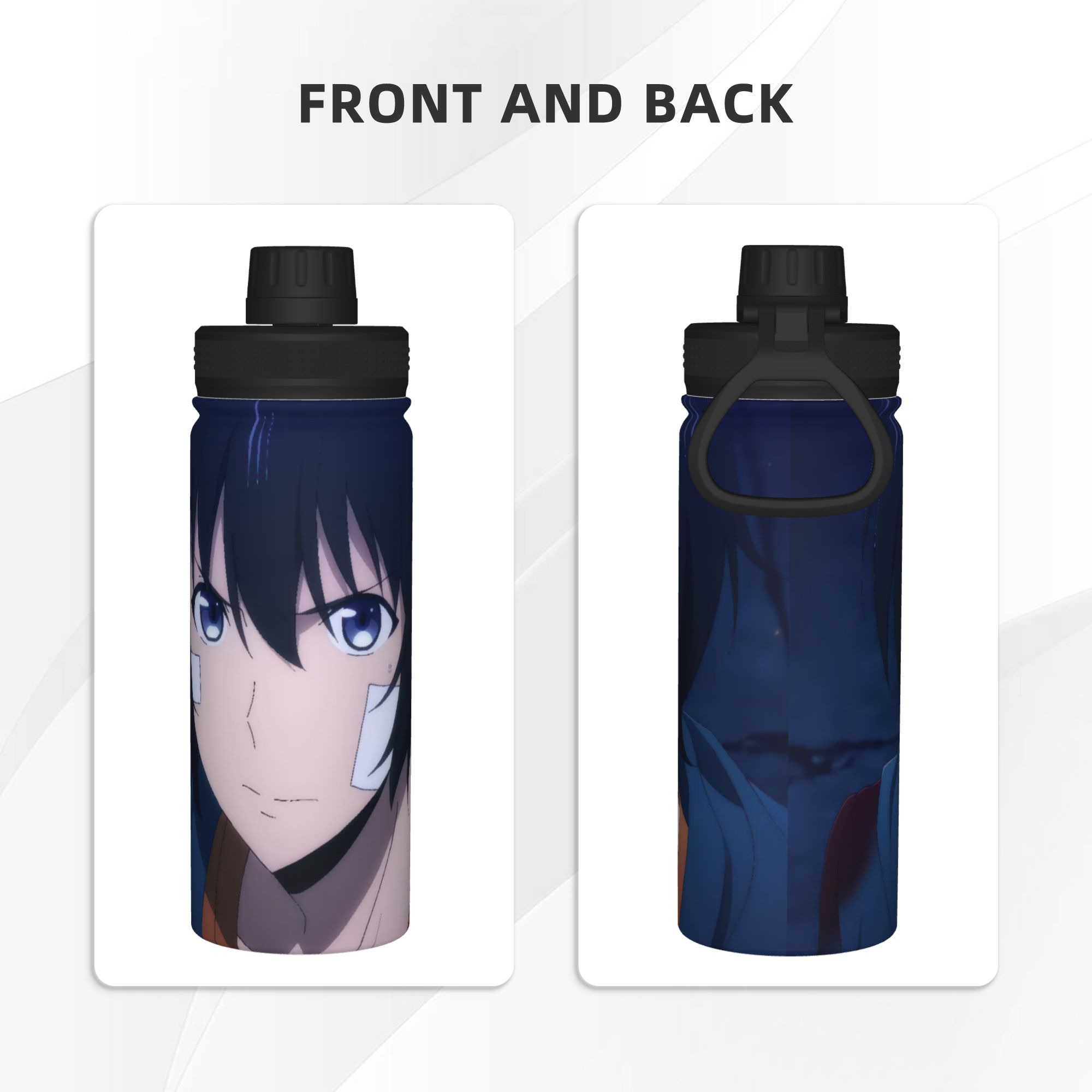 Термос-кружка для воды Anime S – обзор и цена Sports Water Bottle Insulated